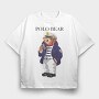 Captain Bears Captain, Tricou Oversize Barbati (Unisex)