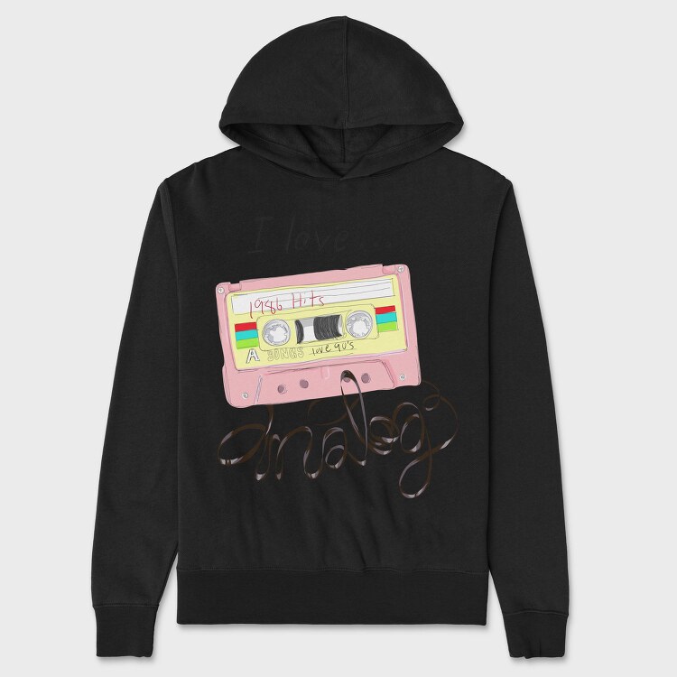 Cassette Dreams, Hanorac Oversize Barbati (Unisex)