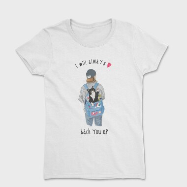 Cat Bag Love Up, Tricou Femei