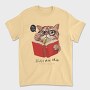 Cat Book Meow, Tricou Barbati (Unisex)