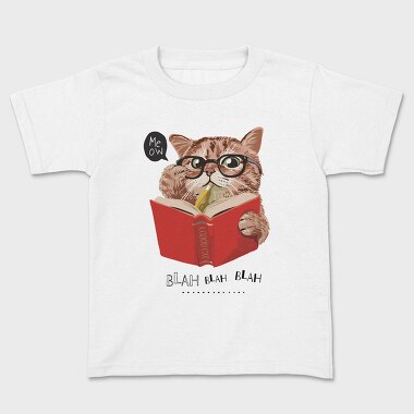Cat Book Meow, Tricou Copii