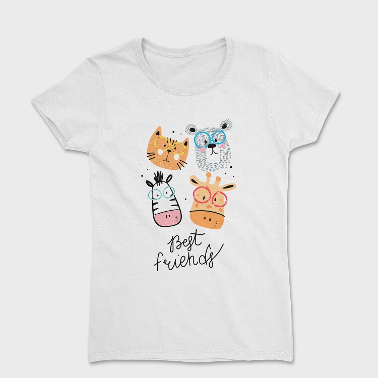 Cat Glasses Night, Tricou Femei