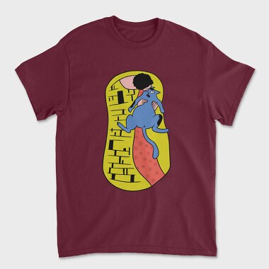 Cat Love Rebellion, Tricou Barbati (Unisex)