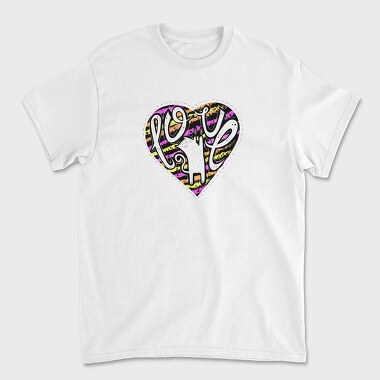 Cat Love Vibe, Tricou Barbati (Unisex)