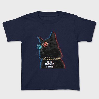 Cat Movie Time, Tricou Copii