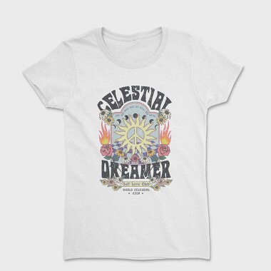 Celestial Dreamer Blooms, Tricou Femei