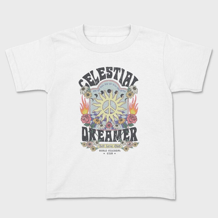 Celestial Dreamer Blooms, Tricou Copii