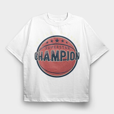 Champion Star Game Changer, Tricou Oversize Barbati (Unisex)