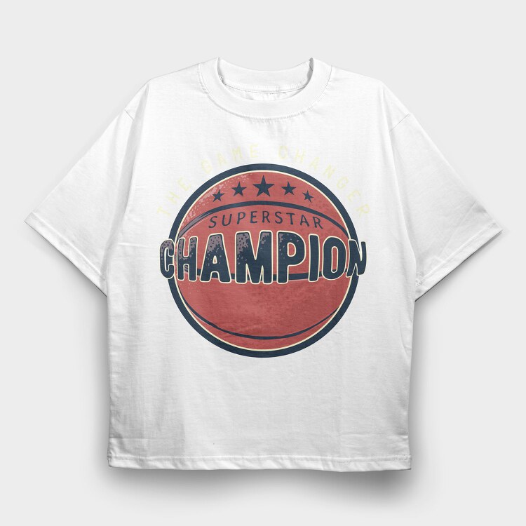 Champion Star Game Changer, Tricou Oversize Barbati (Unisex)