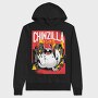 Chinzilla Chaos, Hanorac Oversize Barbati (Unisex)