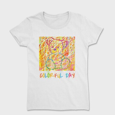 Colorful Chaos Day, Tricou Femei