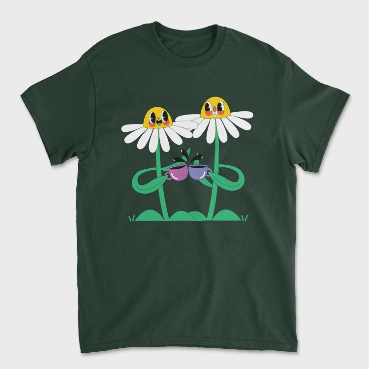 Daisy Tea Dreams, Tricou Barbati (Unisex)