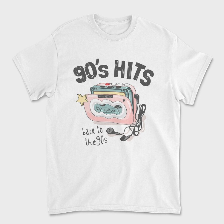 90s Boombox Vibes, Tricou Barbati (Unisex)