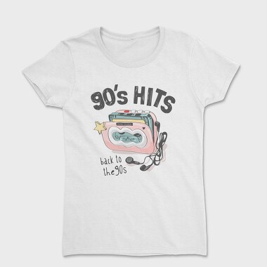 90s Boombox Vibes, Tricou Femei