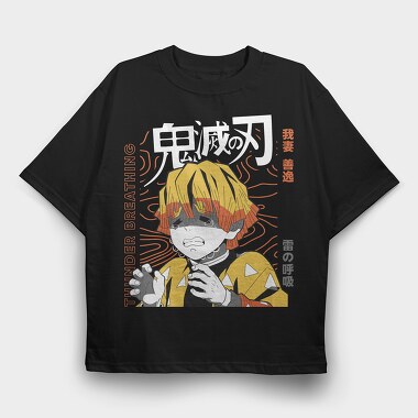 Demon Slayer 32, Tricou Oversize Barbati (Unisex)