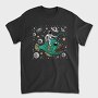 Astronaut Fish Space Ride, Tricou Barbati (Unisex)