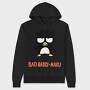 Bad Penguin Vibes, Hanorac Oversize Barbati (Unisex)