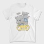 Bear Drive Hello, Tricou Barbati (Unisex)