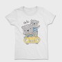 Bear Drive Hello, Tricou Femei
