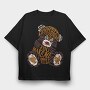 Bear Style Love You, Tricou Oversize Barbati (Unisex)