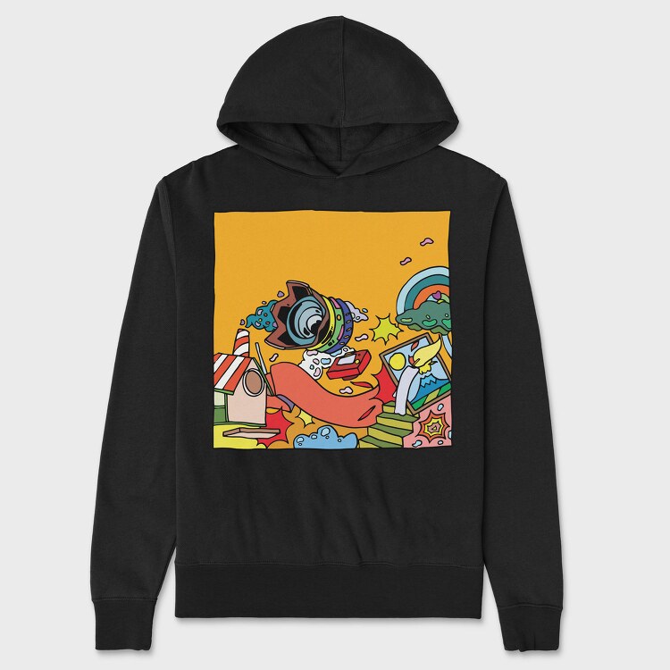 Camera Dreamscape, Hanorac Oversize Barbati (Unisex)