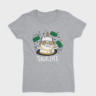 Cat Boss Life, Tricou Femei