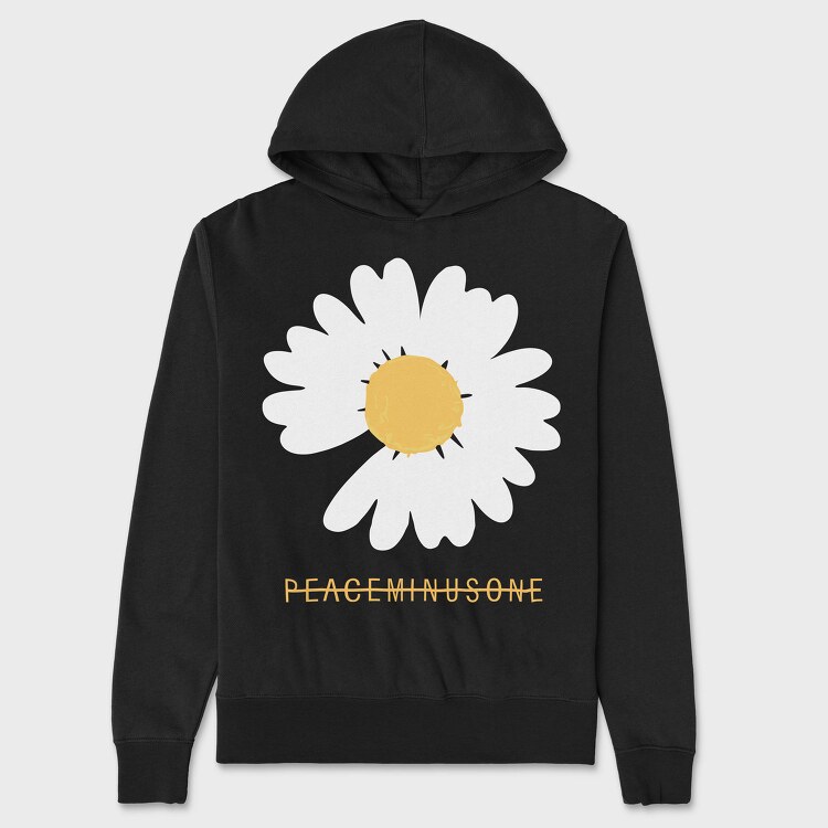 Daisy Peace Minus One, Hanorac Oversize Barbati (Unisex)