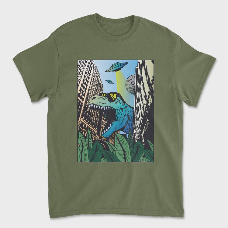 Dino Sunglasses City, Tricou Barbati (Unisex)