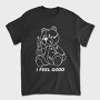 Drunk Teddy Vibes, Tricou Barbati (Unisex)