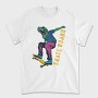 Dino Skate Vibes, Tricou Barbati (Unisex)