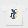 Dino Skate Vibes, Tricou Copii