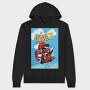 Drunk Clown Cloud, Hanorac Oversize Barbati (Unisex)