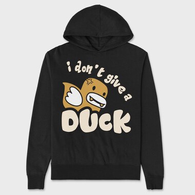 Ducky Dont Give, Hanorac Oversize Barbati (Unisex)
