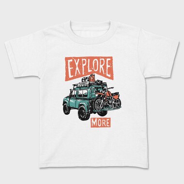 Explore More Adventure, Tricou Copii