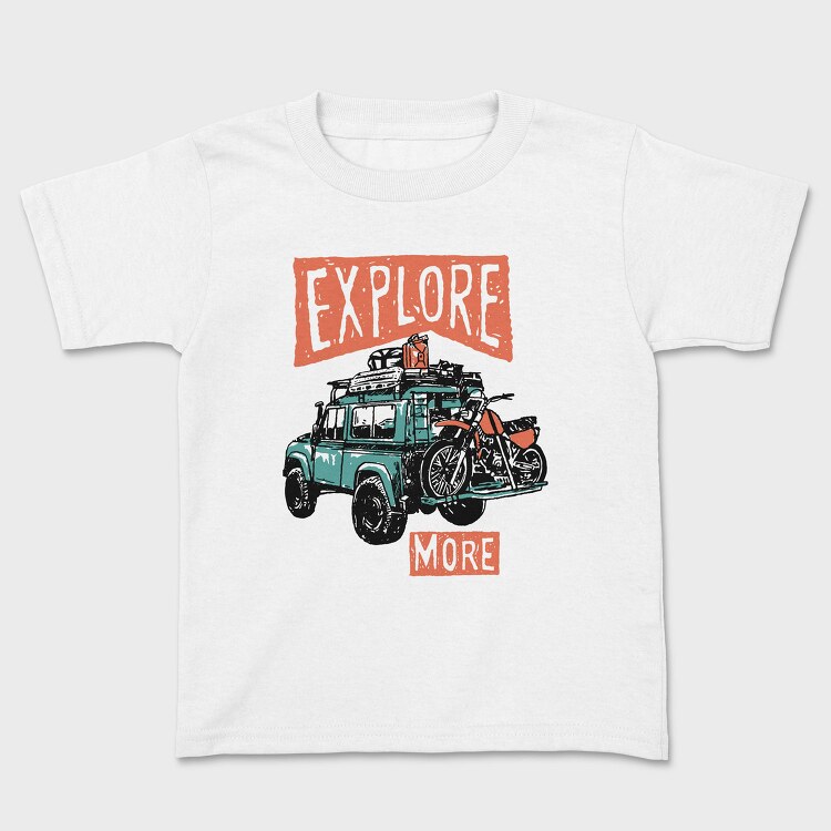 Explore More Adventure, Tricou Copii