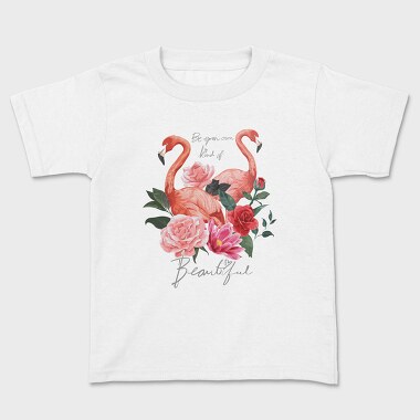 Flamingo Rose Beauty, Tricou Copii