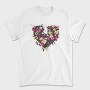 Flower Heart Dreams, Tricou Barbati (Unisex)