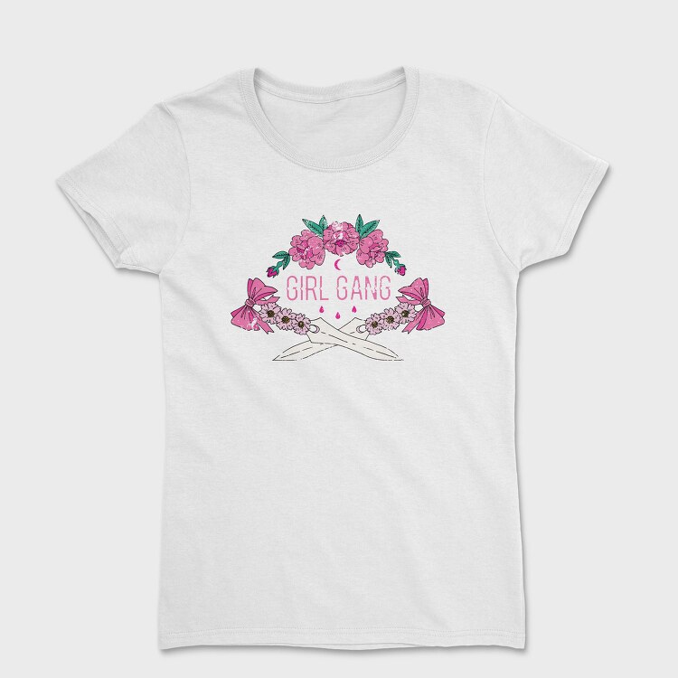 Girl Gang Blooms, Tricou Femei