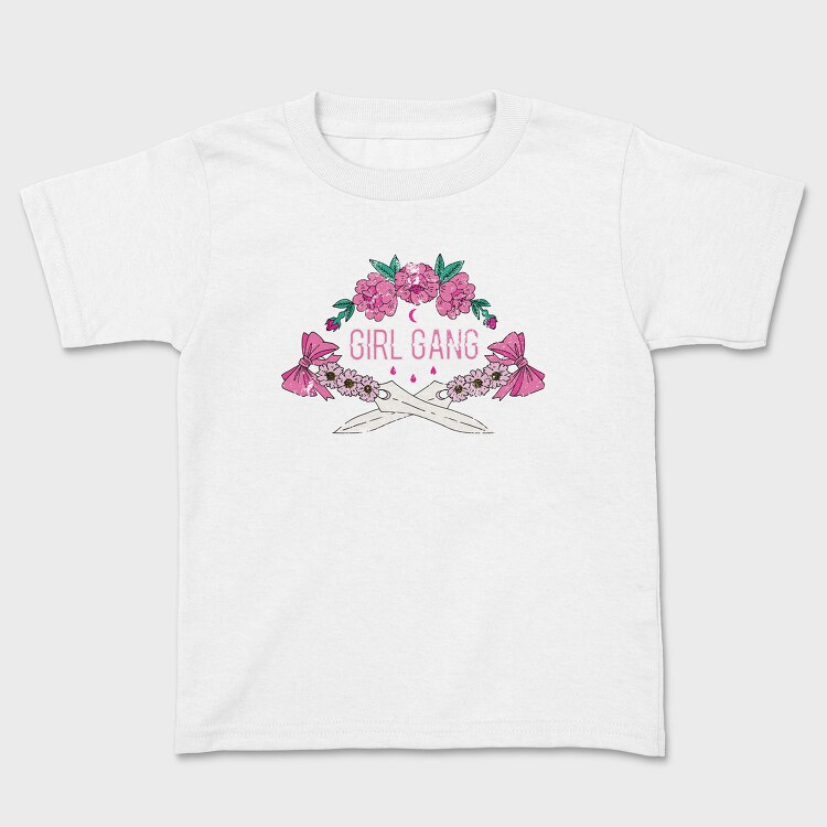 Girl Gang Blooms, Tricou Copii