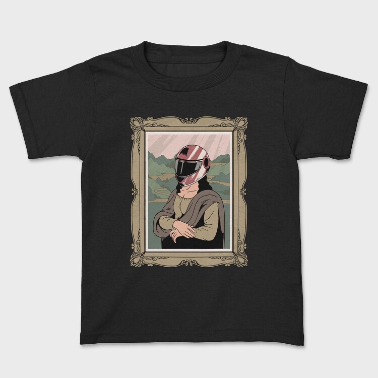 Helmeted Mona Lisa, Tricou Copii