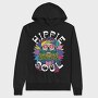Hippie Soul Vibes, Hanorac Oversize Barbati (Unisex)
