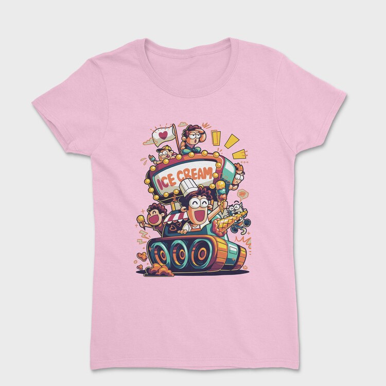Ice Cream Truck Dreams, Tricou Femei