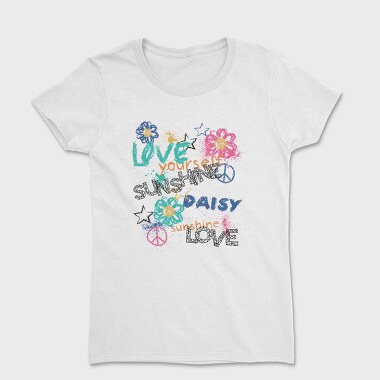 Love Yourself Daisy Sunshine, Tricou Femei