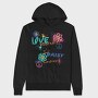 Love Yourself Daisy Sunshine, Hanorac Oversize Barbati (Unisex)
