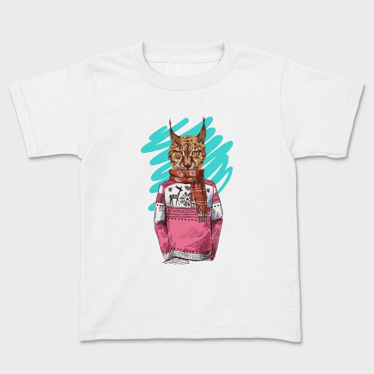 Lynx Sweater Scarf, Tricou Copii