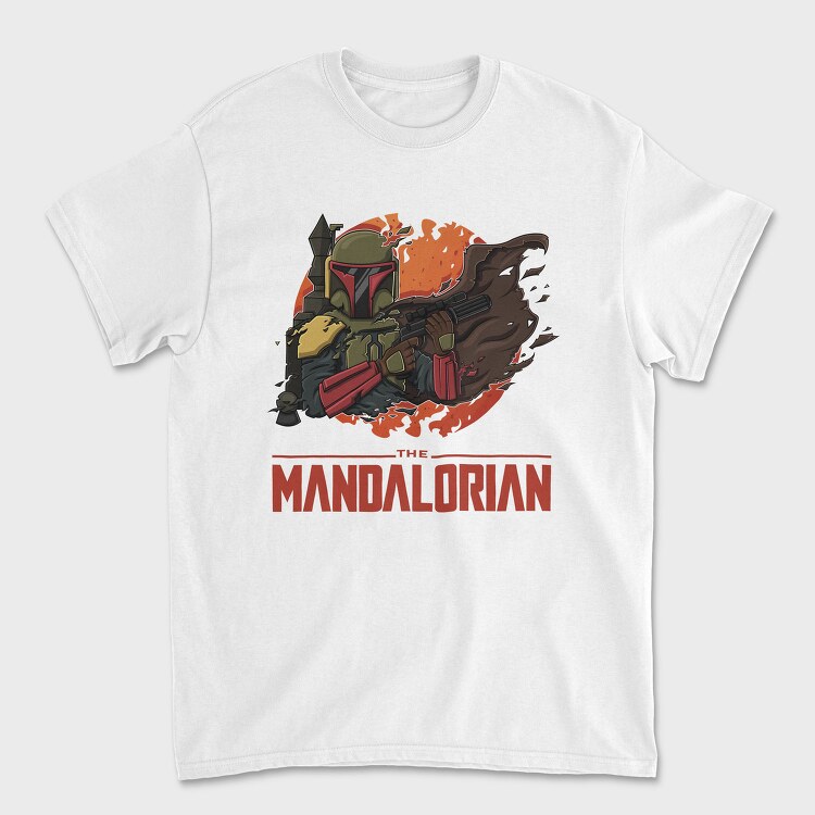 Mandalorian Warrior, Tricou Barbati (Unisex)