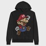 Mario Bros Adventure, Hanorac Oversize Barbati (Unisex)