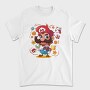 Mario Mustache Madness, Tricou Barbati (Unisex)
