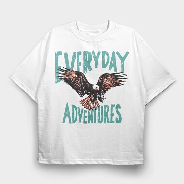 Everyday Adventures, Tricou Oversize Barbati (Unisex)