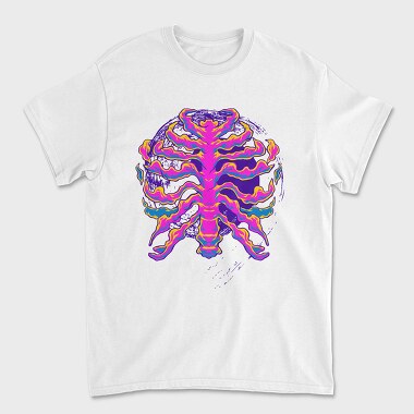 Flame Heart Burst, Tricou Barbati (Unisex)